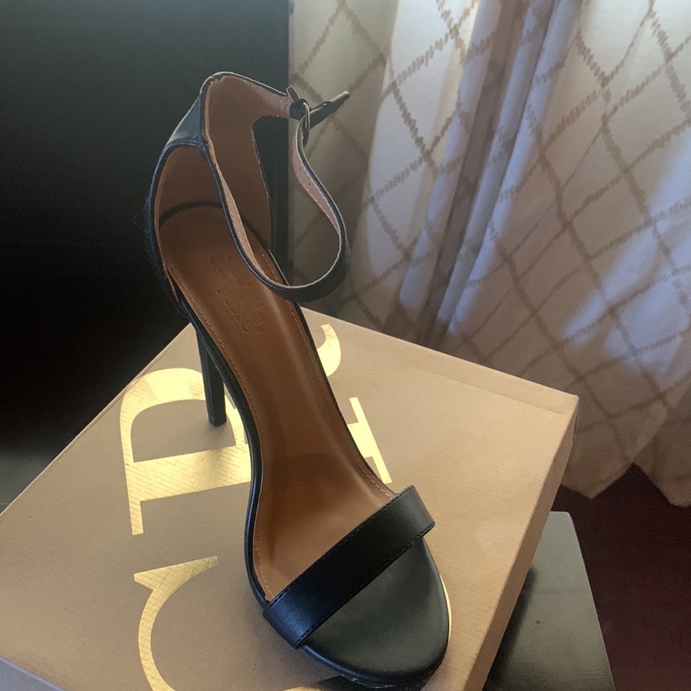 Black stilettos